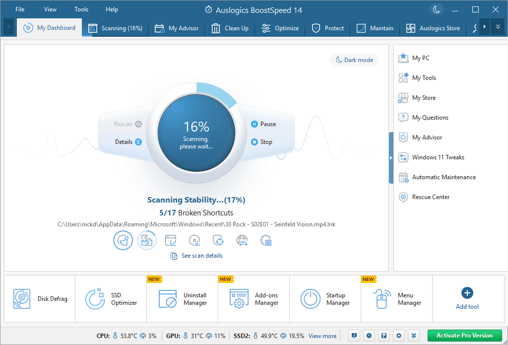 Auslogics BoostSpeed Free Download Latest