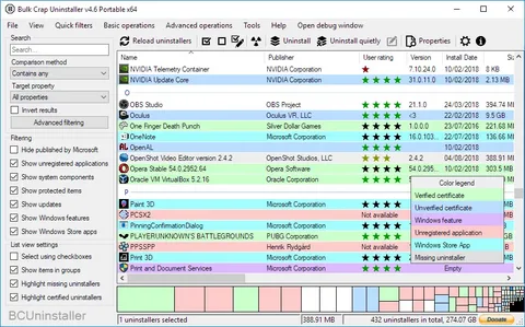 Bulk Crap Uninstaller Free Download Latest Version