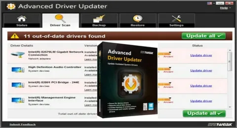 Advanced Driver Updater Free Download Latest