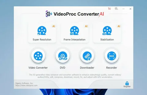 VideoProc Converter AI Free Download Latest