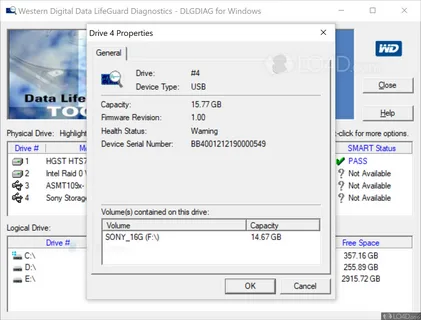 WD Drive Utilities Free Download Latest Version