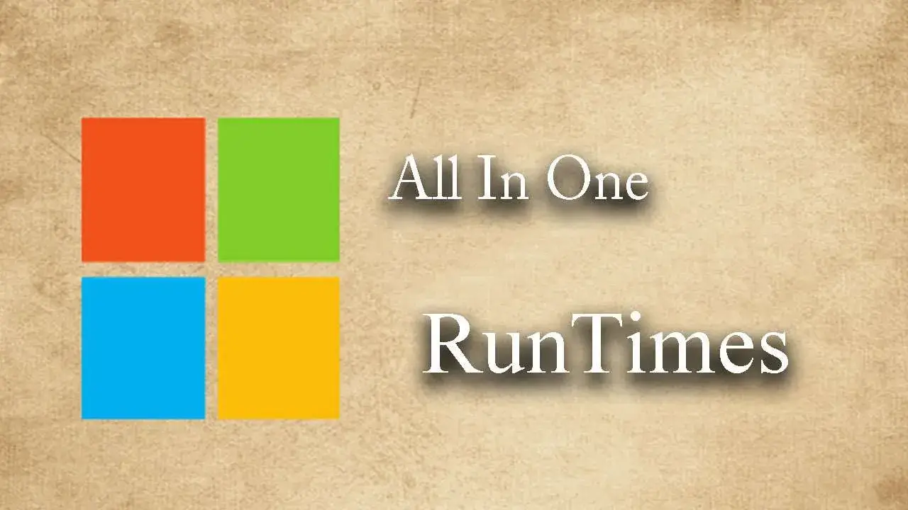 All In One Runtimes Free Download Latest